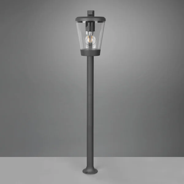 FARO ESTERNO ANTRACITE E27 IP44 LOTUS