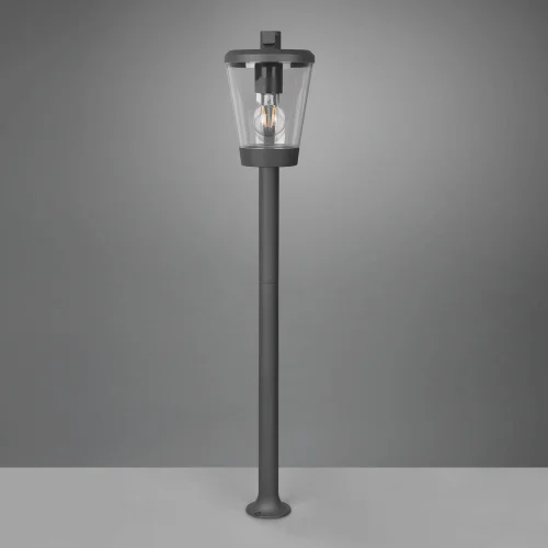 FARO ESTERNO ANTRACITE E27 IP44 LOTUS