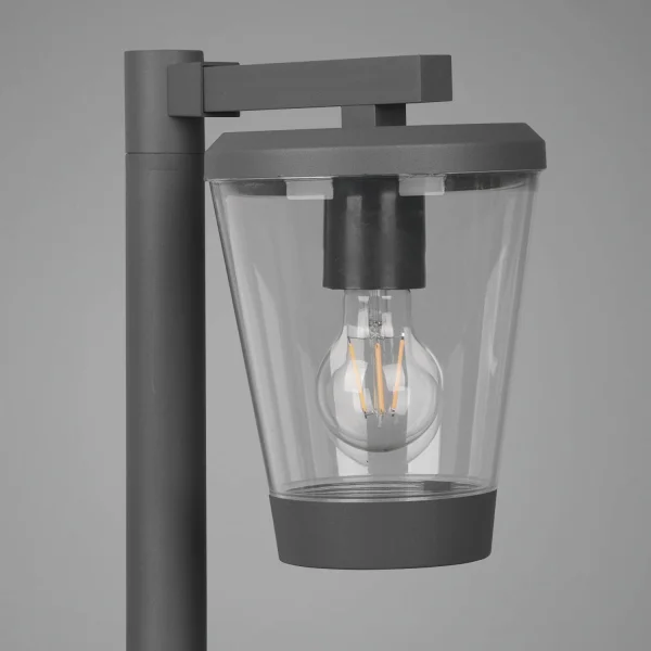 FARO ESTERNO ANTRACITE E27 IP44 LOTUS