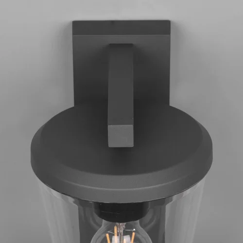 APPLIQUE PER ESTERNI ANTRACITE E27 IP44 CON SENSORE LOTUS