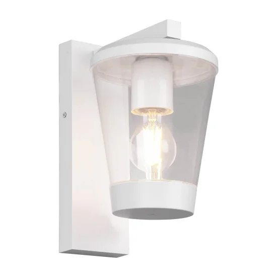 APPLIQUE PER L'ESTERNO BIANCO E27 IP44 LOTUS