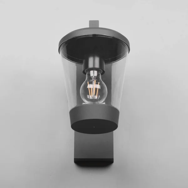 APPLIQUE ESTERNO ANTRACITE E27 IP44 LOTUS