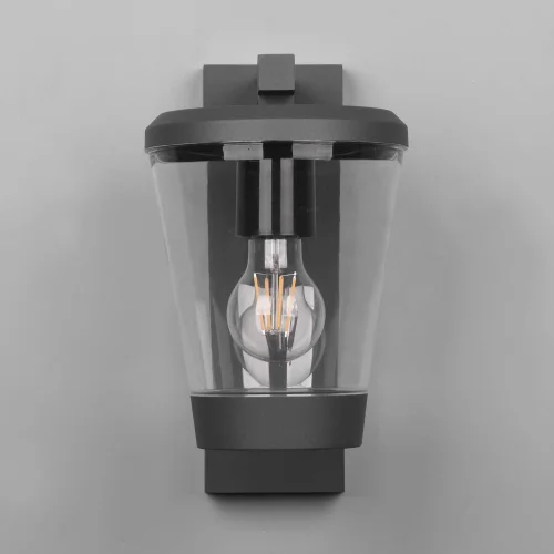 APPLIQUE ESTERNO ANTRACITE E27 IP44 LOTUS