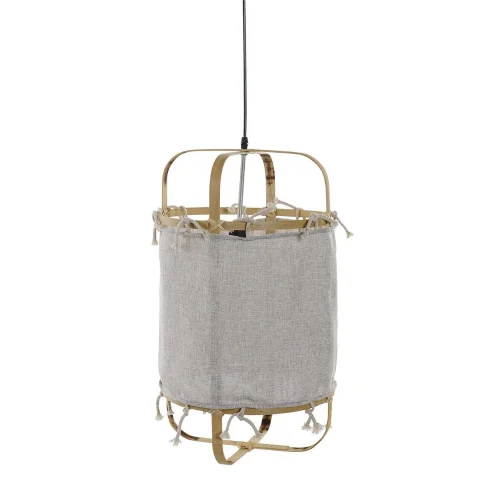 LAMPADA DI BAMBÙ IN POLIESTERE NATURALE AZUMI