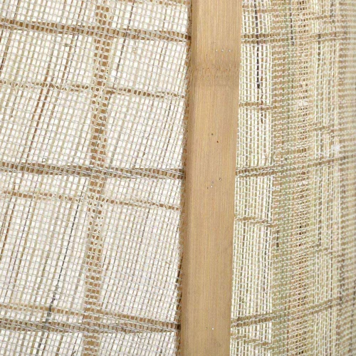 LAMPADA DA SOFFITTO IN BAMBÙ NATURALE E LINO KEIKO