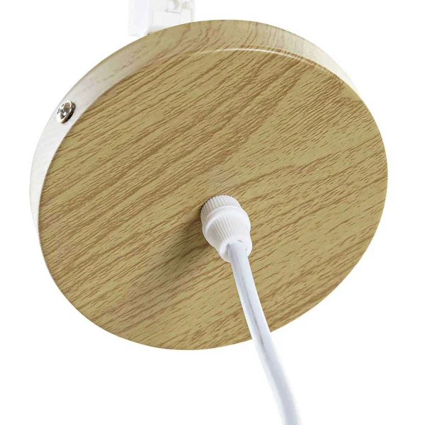 LAMPADA DA SOFFITTO IN BAMBÙ E POLIESTERE NATURALE KIMO