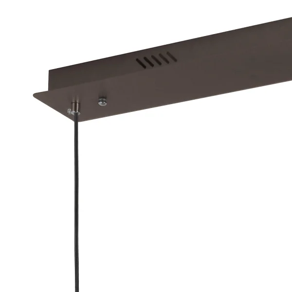 LAMPADA DA SOFFITTO 3 LUCI FEBRUARY CRISTALLO CHAMPAGNE BASE RETTANGOLARE