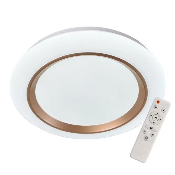 PLAFONIERA LED AVENUE 58W REGOLABILE BRONZO