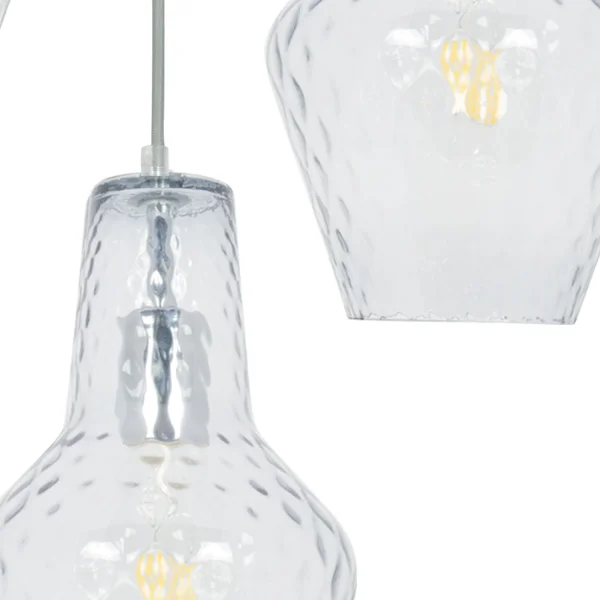 LÁMPARA DE TECHO 3 LUCES Ø 43 CM CROMO MAVERICK