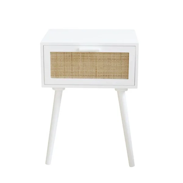 MESITA 1 CAJÓN BLANCA LEIF