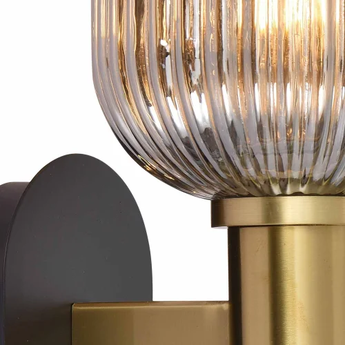 APPLIQUE CON PARALUME FUMÉ Ø19 E27 SHELBY