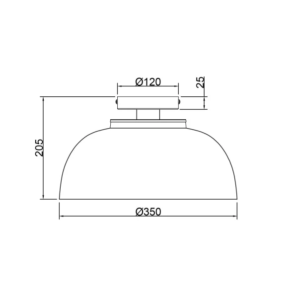 PLAFONIERA DA SOFFITTO PORTOBELLO