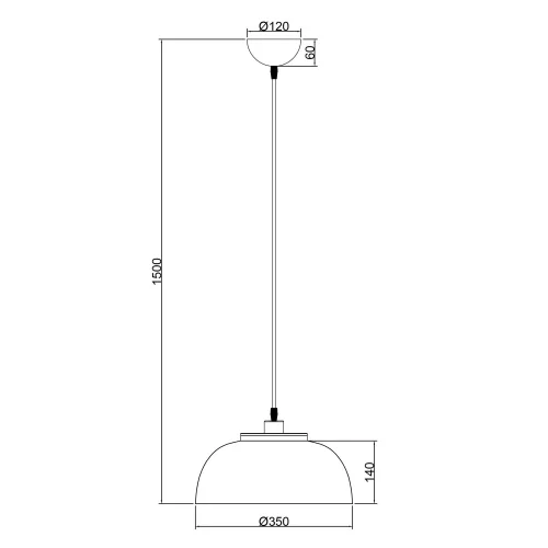 LAMPADA DA SOFFITTO Ø 35CM PORTOBELLO