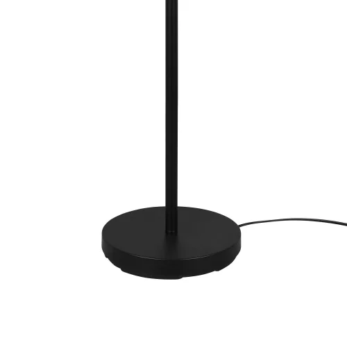 LAMPADA DA TERRA 3 LUCI Ø 70CM FOGLIE NERE