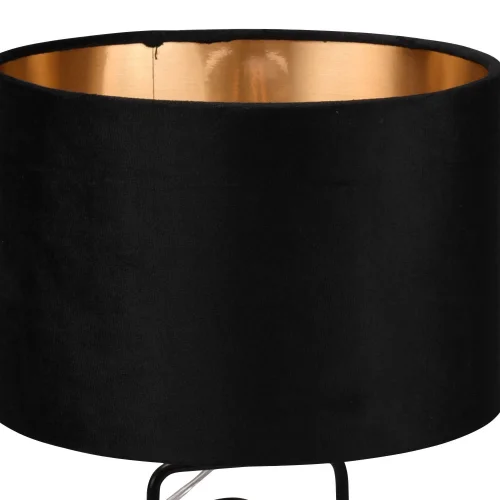 LAMPADA DA TAVOLO IN METALLO PARALUME NERO OTIS