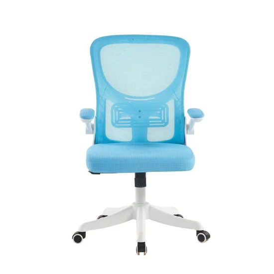 SEDIA DA SCRIVANIA CON ROTELLE BLU AVENTURINA 2