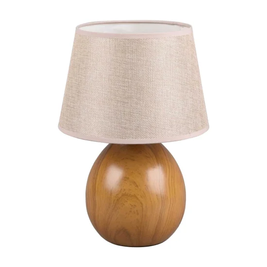 LAMPADA DA TAVOLO SPLENDOUR 24CM IMITAZIONE LEGNO 2