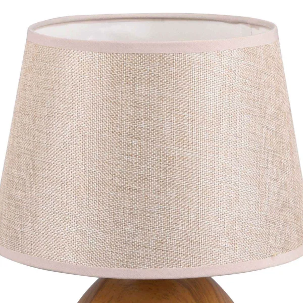 LAMPADA DA TAVOLO SPLENDOUR 24CM IMITAZIONE LEGNO