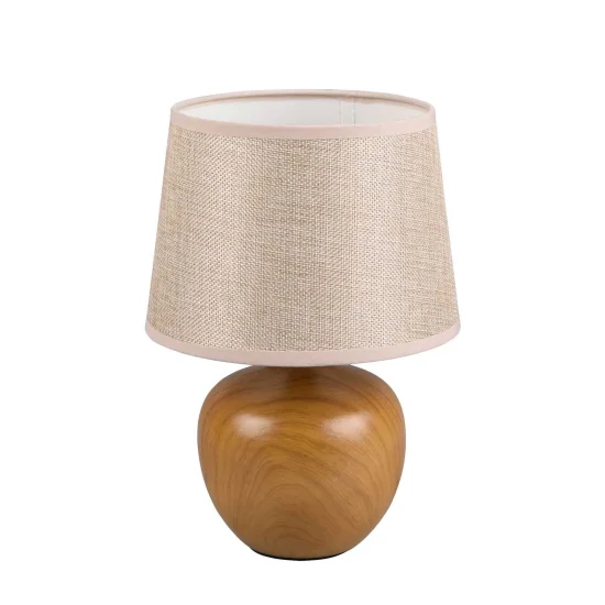 LAMPADA DA TAVOLO SPLENDOUR 18CM IMITAZIONE LEGNO 2