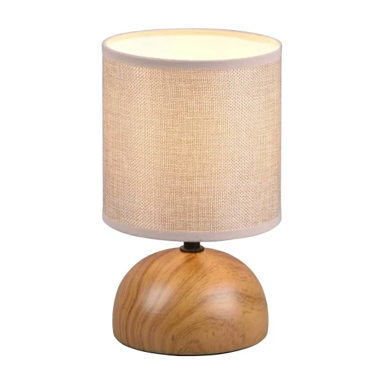 LAMPADA DA TAVOLO JOEL IMITAZIONE LEGNO 2