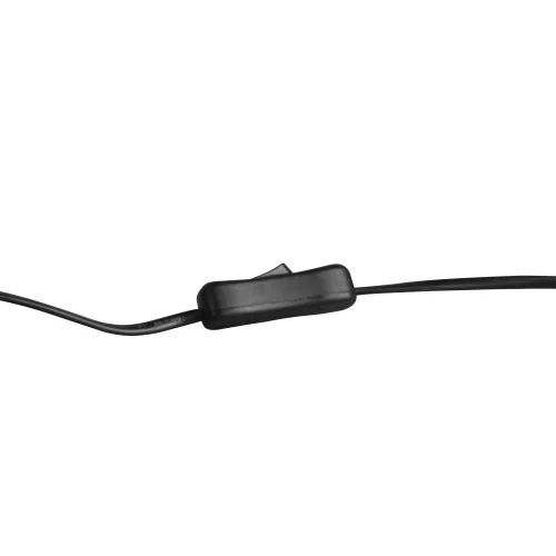 LAMPADA DA TAVOLO SIGRID Ø 12CM LEGNO NATURALE PARALUME NERO