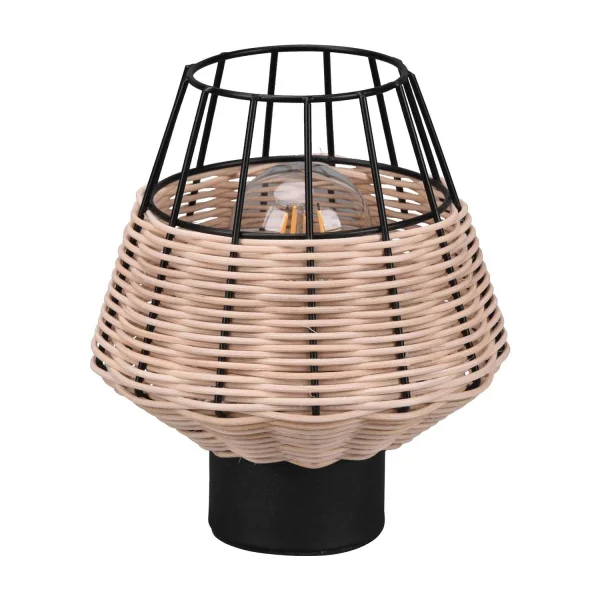 LAMPADA DA TAVOLO IN RATTAN NATURALE GALADRIEL