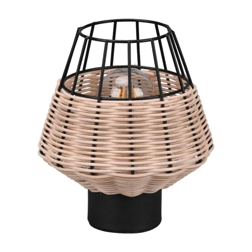 LAMPADA DA TAVOLO IN RATTAN NATURALE GALADRIEL