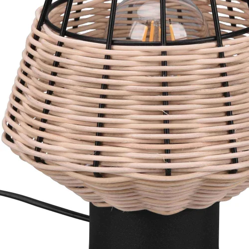 LAMPADA DA TAVOLO IN RATTAN NATURALE GALADRIEL