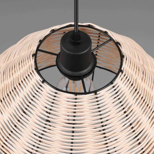 LAMPADA DA SOFFITTO IN RATTAN NATURALE Ø 30 CM GALADRIEL
