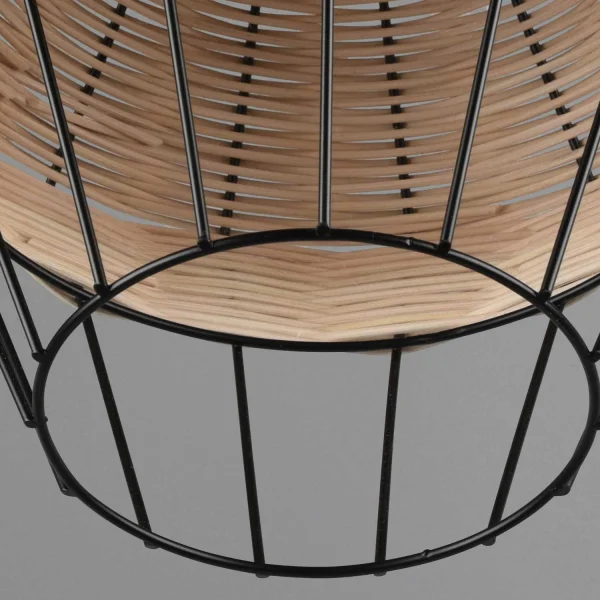 LAMPADA DA SOFFITTO IN RATTAN NATURALE Ø 30 CM GALADRIEL