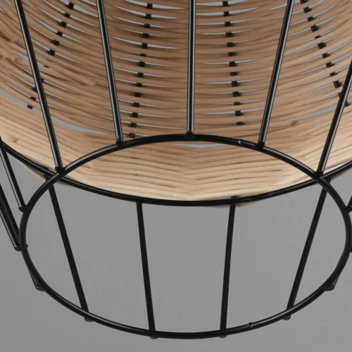 LAMPADA DA SOFFITTO IN RATTAN NATURALE Ø 30 CM GALADRIEL