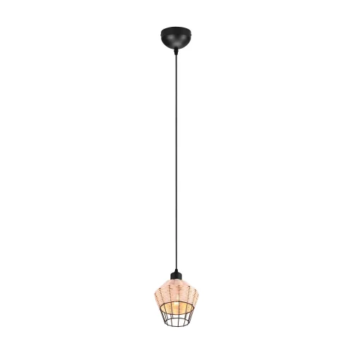 LAMPADA DA SOFFITTO IN RATTAN NATURALE Ø 17 CM GALADRIEL