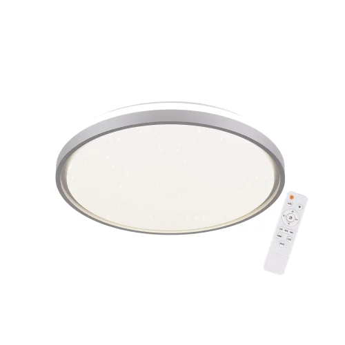 PLAFÓN LED 38W PW LED REGULABLE PLATA CIRCULAR TELLUS