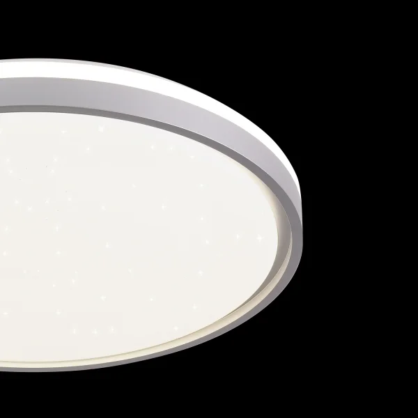 PLAFÓN LED 38W PW LED REGULABLE PLATA CIRCULAR TELLUS