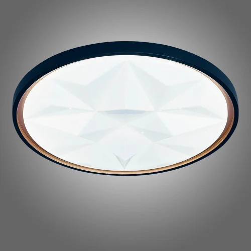 PLAFÓN LED 58W PW LED REGULABLE NEGRO ORO PRISMA TELLUS