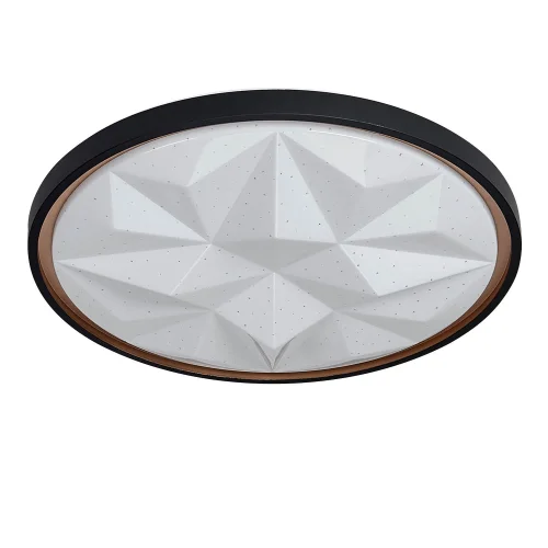 PLAFÓN LED 58W PW LED REGULABLE NEGRO ORO PRISMA TELLUS PLAFÓN LED 58W PW LED REGULABLE NEGRO ORO PRISMA TELLUS
