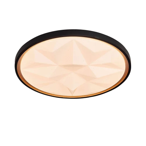 PLAFÓN LED 38W PW LED REGULABLE NEGRO ORO PRISMA TELLUS
