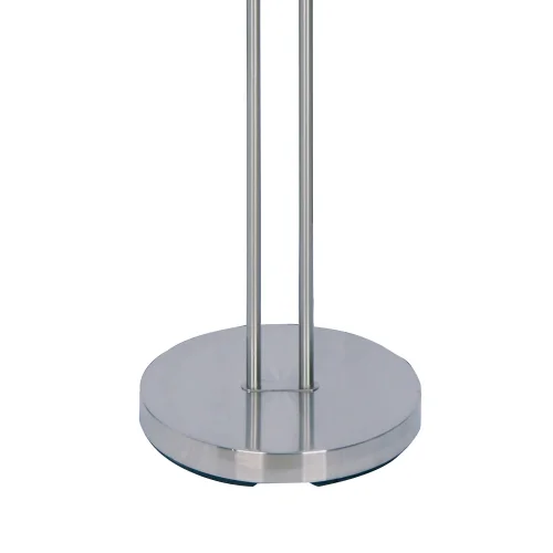 LED CAROSELLO 20W LAMPADA DA PAVIMENTO IN NICHEL RASO