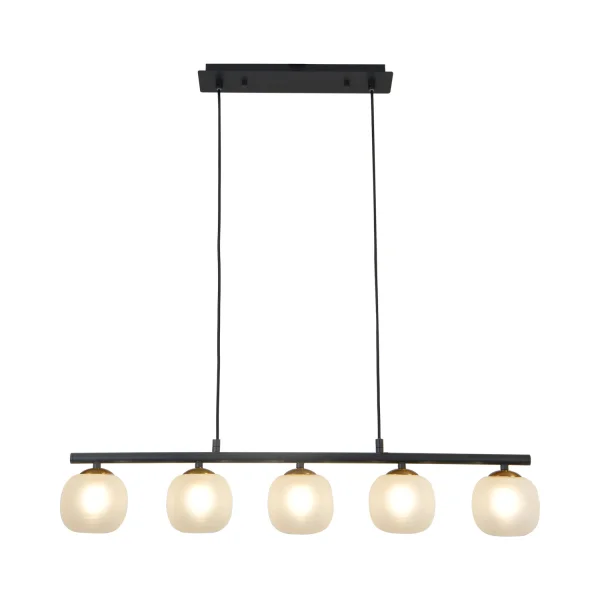 LAMPADA DA SOFFITTO A 5 LUCI IN FERRO NERO CON PARALUME BIANCO NICOLETTA LAMPADA DA SOFFITTO A 5 LUCI IN FERRO NERO CON PARALUME BIANCO NICOLETTA