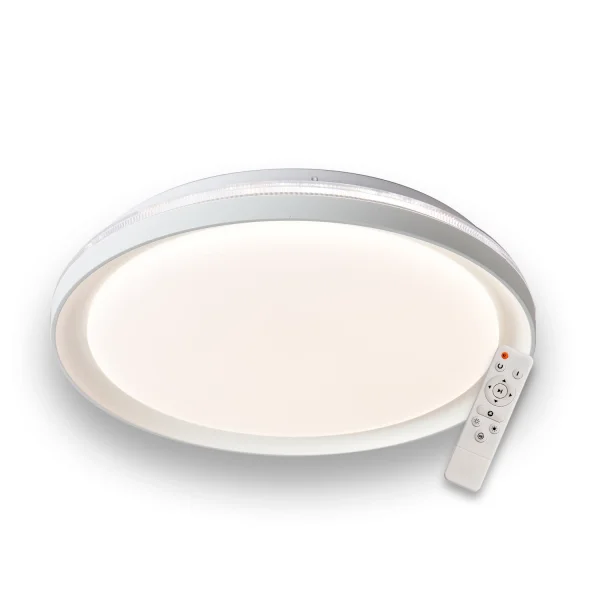 PLAFONIERA LED 35 W REGOLABILE CON TELECOMANDO BIANCO SHIRLEY