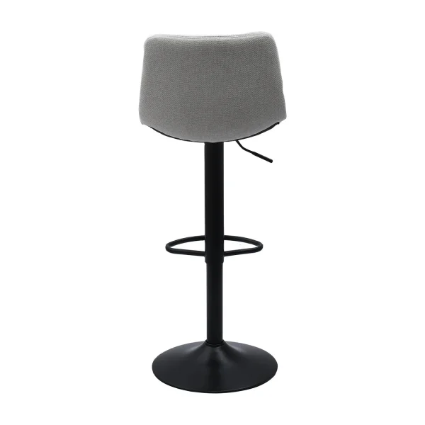 TABURETE HAWAII PATA COLOR NEGRO TEXTIL GRIS TABURETE HAWAII PATA COLOR NEGRO TEXTIL GRIS