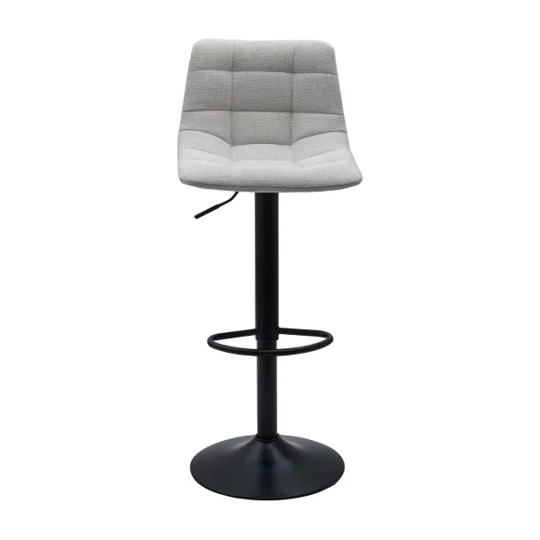 TABURETE HAWAII PATA COLOR NEGRO TEXTIL GRIS TABURETE HAWAII PATA COLOR NEGRO TEXTIL GRIS