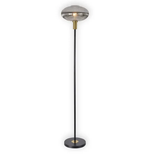 Lampada da terra Tulipa Fumé 160 Cm E27 Shelby | Lúzete Lampade & Illuminazione