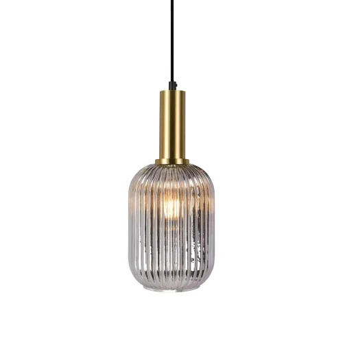 Sospensione a 1 luce Abat-jour Fumé Specchiato E27 Shelby| Lúzete Sospensione a 1 luce Abat-jour Fumé Specchiato E27 Shelby| Lúzete