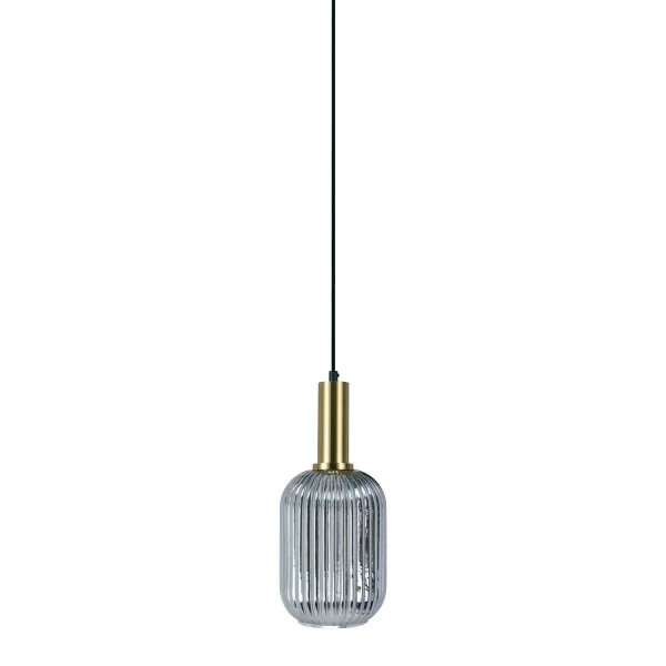 Sospensione a 1 luce Abat-jour Fumé Specchiato E27 Shelby| Lúzete Sospensione a 1 luce Abat-jour Fumé Specchiato E27 Shelby| Lúzete