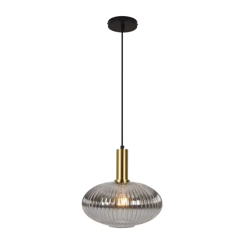 Lampada da soffitto 1 Luce Tulipa Fumé Ø30 E27 Shelby | Lampade e Illuminazione Lúzete