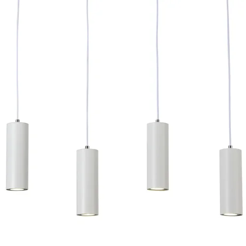 Lampada da soffitto a 4 luci Bianco GU10 Adara| Lúzete