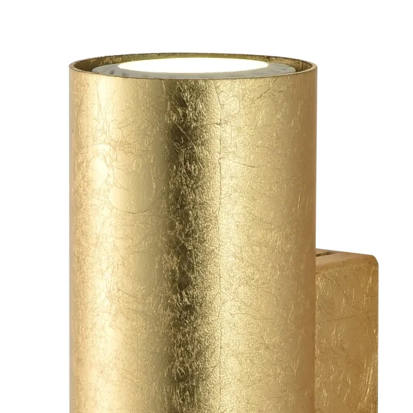 Lampada da parete Foglia oro GU10 Adara | Lúzete