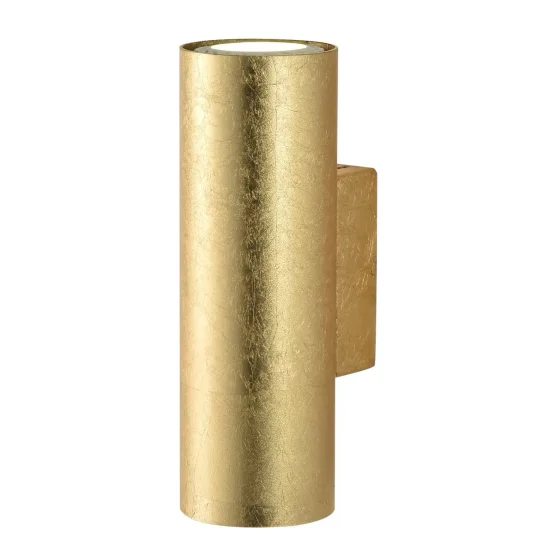 Lampada da parete Foglia oro GU10 Adara | Lúzete