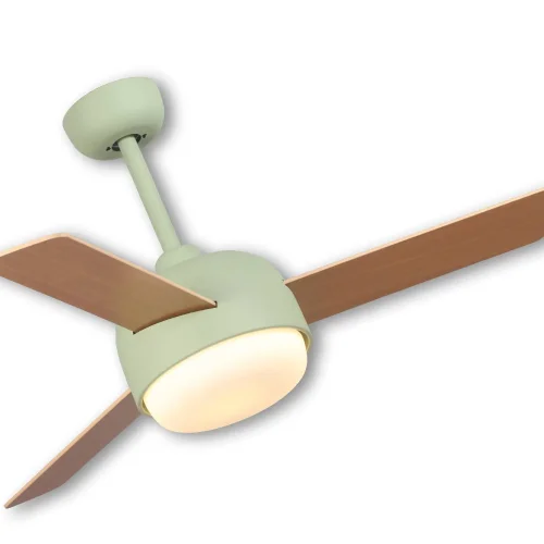 VENTILATORE DA SOFFITTO LED 24 W DIMMERABILE VERDE/LEGNO RIVERDALE VENTILATORE DA SOFFITTO LED 24 W DIMMERABILE VERDE/LEGNO RIVERDALE